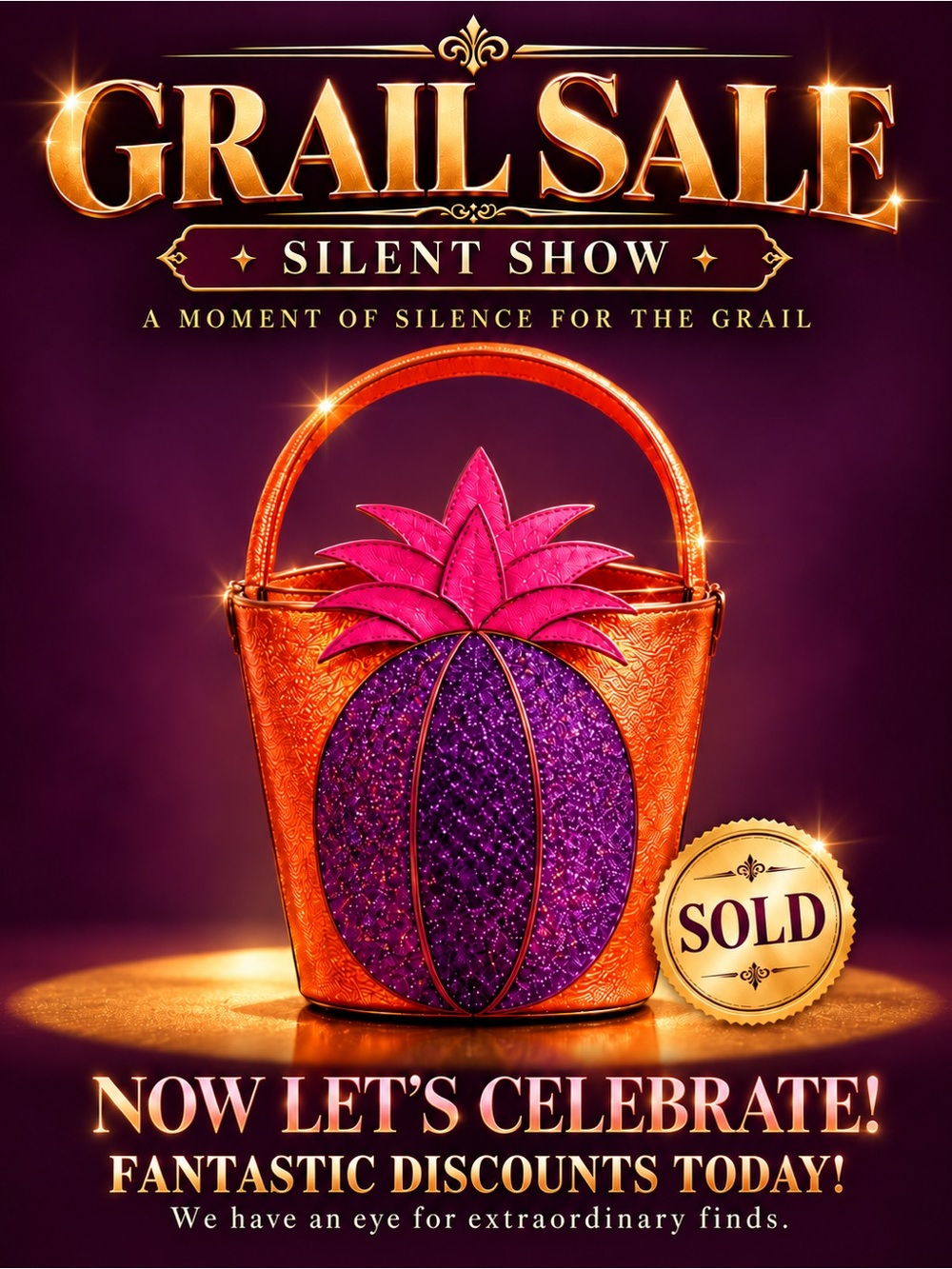 🍍 Lil Miss Pineapple Gucci SOLD! | Moment of Silence • BIG Sale + $5 Starts - Picture 1 of 1